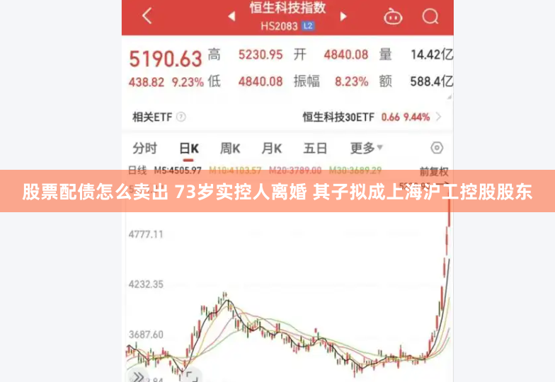 股票配债怎么卖出 73岁实控人离婚 其子拟成上海沪工控股股东