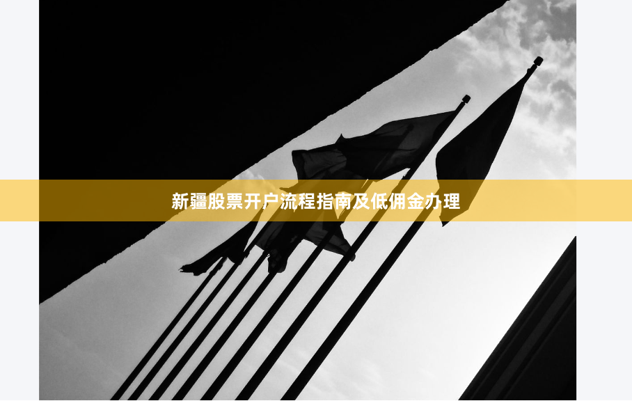 新疆股票开户流程指南及低佣金办理