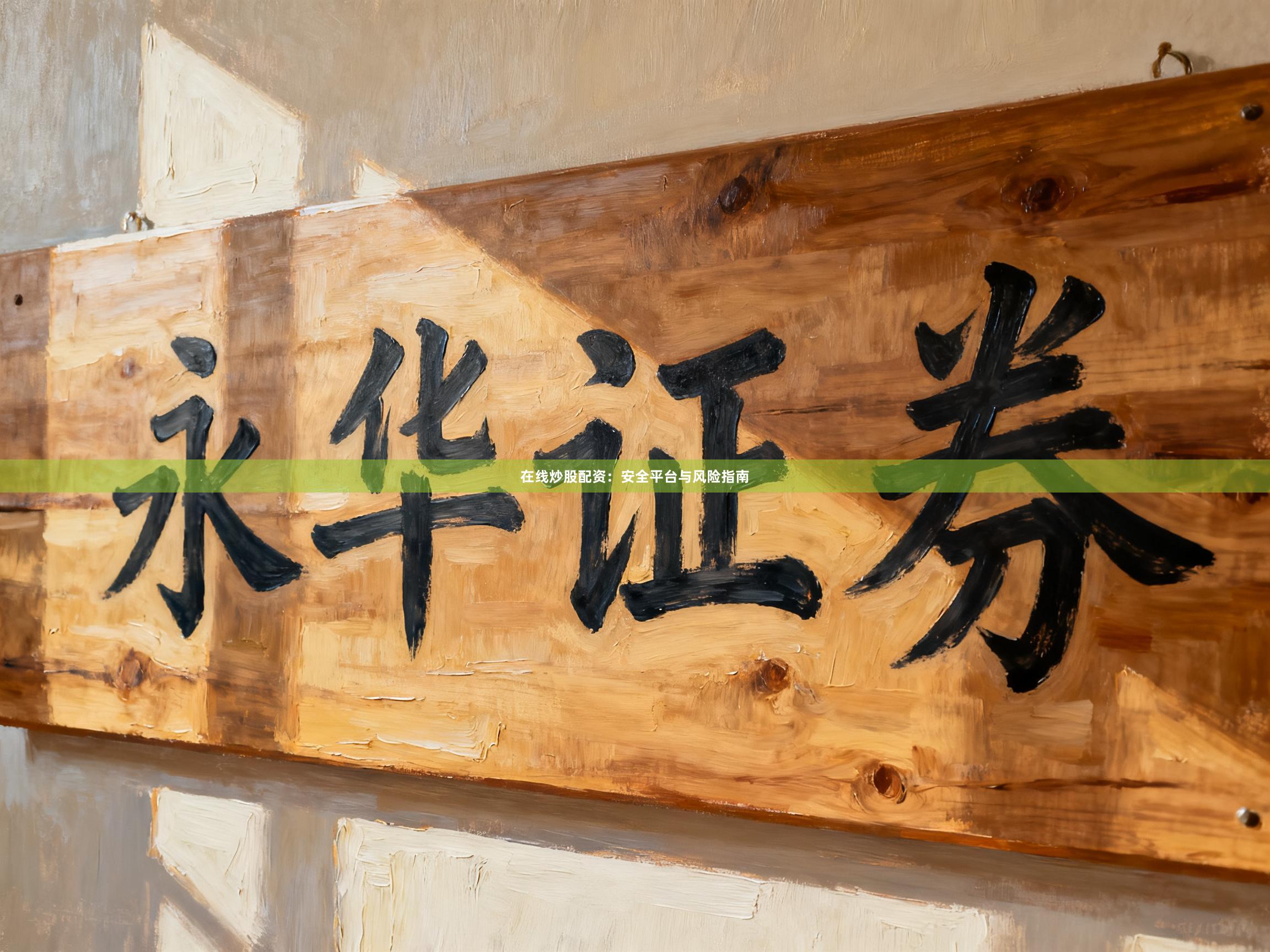 在线炒股配资：安全平台与风险指南